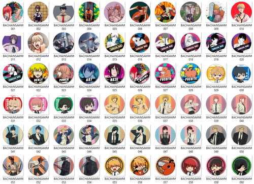 Przypinka Chainsaw Man DO WYBORU na Arena.pl