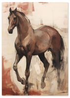 Obraz na płótnie koń 50x70 cm