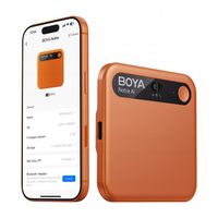 Dyktafon AI BOYA Notra Pomarańczowy