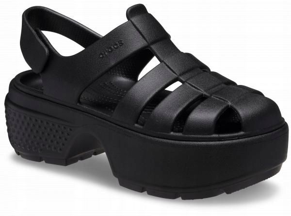 Damskie Sandały Platforma Crocs Stomp Fisherman 209938 Sandal 39-40 zdjęcie 3