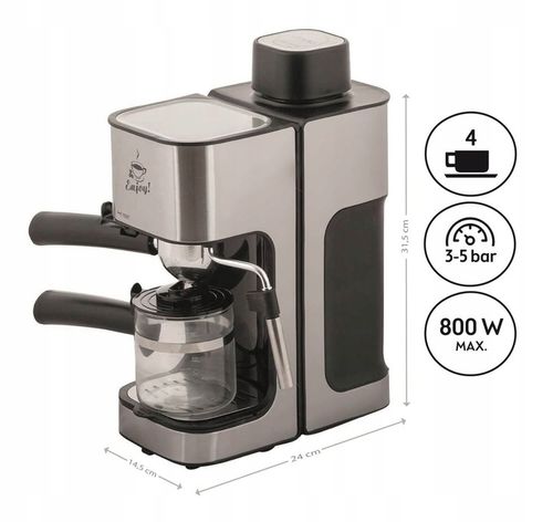 Ekspres do Kawy Kolbowy Ciśnieniowy First Austria – Wysoka Jakość! na Arena.pl