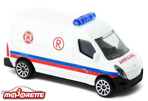 Majorette SOS Flashers Ambulans Renault Master na Arena.pl