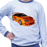 Piżama dziecięca - Samochody Toyota Supra