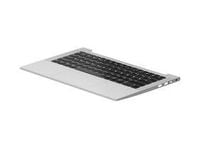 HP TOPCOVER W/KBD CP BL SR SWIS2