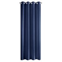 ZASŁONA NA PRZELOTKACH KÓŁKA 140X250 CM GRANATOWA