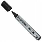 Marker permamentny czarny okrągła końcówka 2150