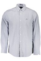 NIEBIESKA KOSZULA Z DŁUGIM RĘKAWEM GANT S