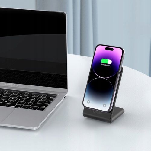 ŁADOWARKA INDUKCYJNA DO MAGSAFE NA IPHONE 12 13 14 15 - STANDBY MODE iOS17 na Arena.pl