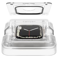szkło hybrydowe spigen proflex ez fit 2-pack apple watch 7 / 8 / 9