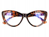 Kocie oczy Antyrefleks Zerowki okulary Panterkowe