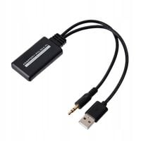 ADAPTER KABEL MODUŁ BLUETOOTH DO RADIA AUX IN MINI JACK 3,5 USB UNIWERSALNY