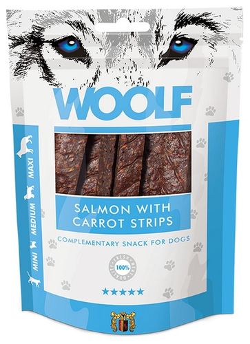 Woolf Salmon With Carrot Strips 100G na Arena.pl