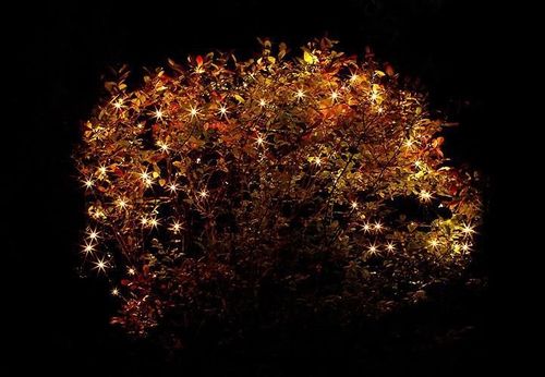 Świąteczne oświetlenie świecąca sieć 3 x 3 m ciepła biel z timerem 128 LED na Arena.pl