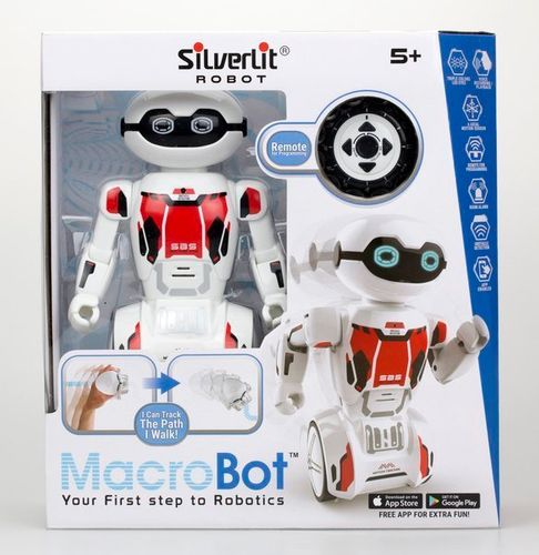 Dumel SILVERLIT Macrobot ROBOT STEROWANY + PILOT - niebieski na Arena.pl
