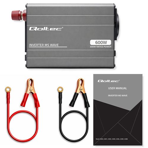 Qoltec przetwornica 12V/230V 300W USB na Arena.pl