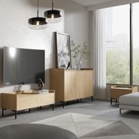 Zestaw mebli do salonu Liam Dąb Cremona