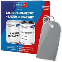 lakier zaprawka + bezbarwny samochodowy zaprawkowy bmw 354 titansilber