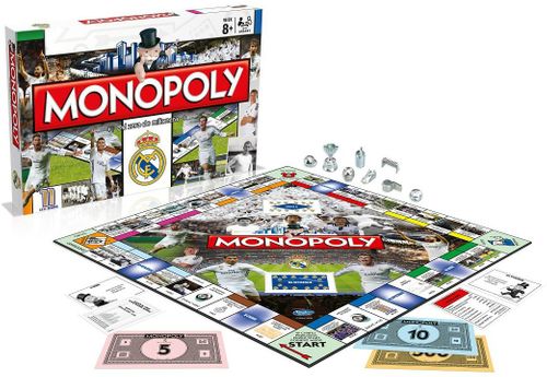 Gra Monopoly Real Madryt + model stadionu 3D na Arena.pl
