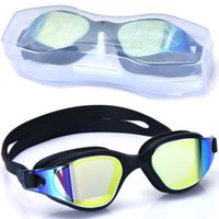 Okulary do Pływania Pływackie na Basen ANTI-FOG Gogle POLARYZACJA Filtr UV
