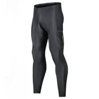 Legginsy Męskie Na Rower Wkładka Żelowa Wiosna Termiczne Dopasowane PRO 3XL