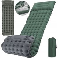 MATA SAMOPOMPUJĄCA WODOODPORNY NA KEMPING, PODRÓŻE Z POMPKA NOŻNA 200X70CM