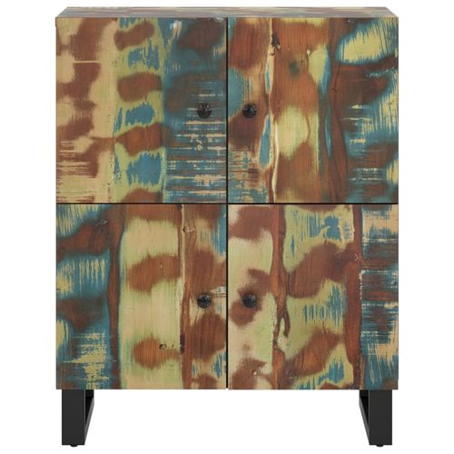 Szafka z 4 drzwiczek, 60x33x75 cm, lite drewno odzyskane na Arena.pl