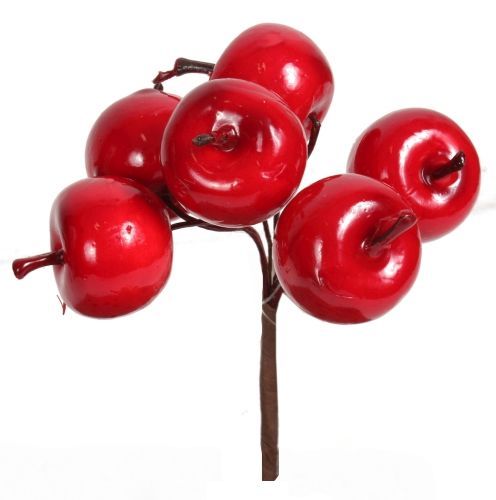 Jabłuszka rajskie czerwone 12 cm zdjęcie 1