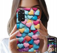 ETUI DO XIAOMI NOTE 11 PRO - KOLOROWE SERCA MOŻLIWOŚĆ PERSONALIZACJI