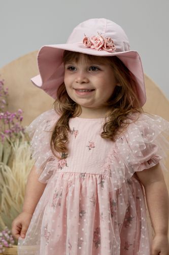 Jamiks KATRINE kapelusz dla dziewczynki ecru 48-50 na Arena.pl