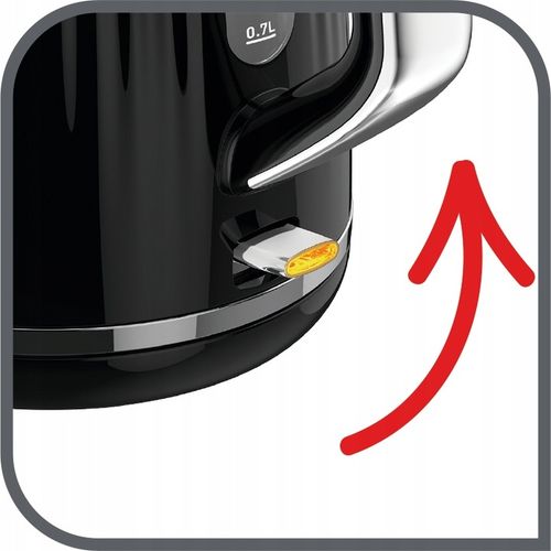 Czajnik elektryczny TEFAL Loft 2400 W czarny KO250830 na Arena.pl