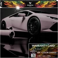 Kolorowa Folia PPF Phoenix Protect Zmiana Koloru Auta Matte Frozen Berry