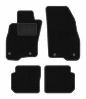 Dywaniki samochodowe welurowe do: Fiat Punto 12' 2012-2018 hatchback czarne