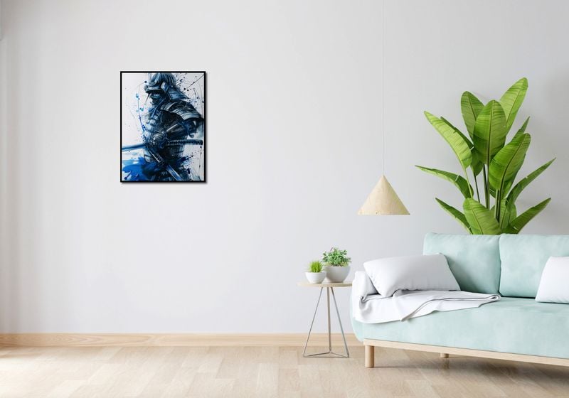Plakat 50x65cm Samuraj w Błękicie zdjęcie 4