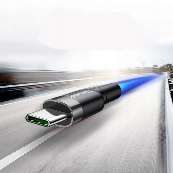 Feegar Kabel Przewód Usb Type-C Qc 3.0 5A Nylon zdjęcie 11