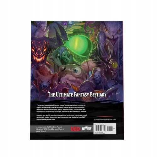 Dungeons & Dragons: Monster Manual (Edycja 2024) na Arena.pl
