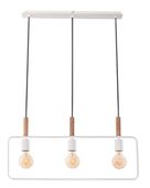 Frame zwis 3x60W E27 biały