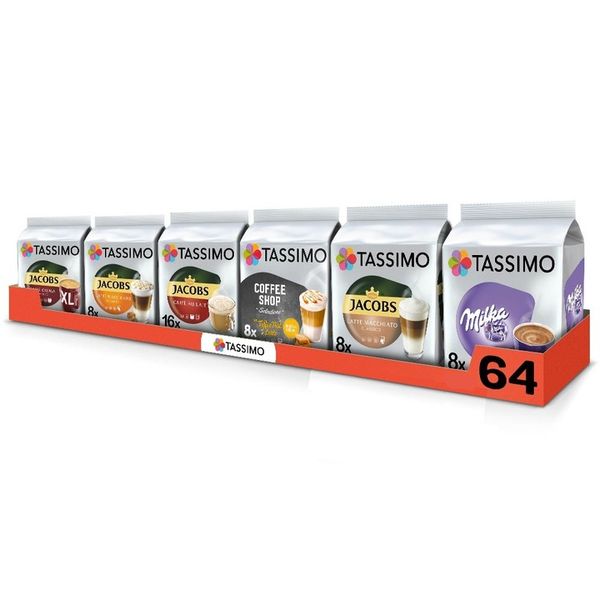 Kapsułki Tassimo Jacobs zestaw mix kaw latte, 5+1 GRATIS zdjęcie 1