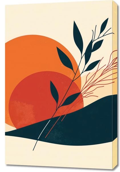 Obraz 60x90cm Zmierzch w Ciszy zdjęcie 1