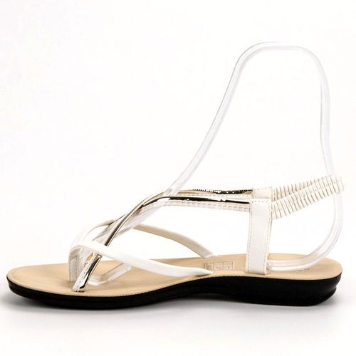 Białe Wsuwane Sandałki r.40 na Arena.pl