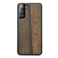 drewniane etui na samsung galaxy s21 kalendarz aztecki ziricote
