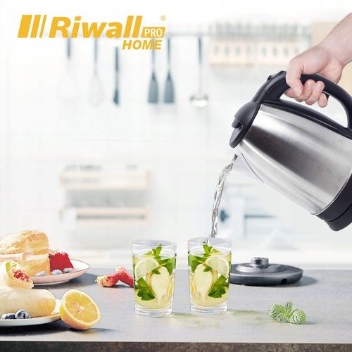 CZAJNIK ELEKTRYCZNY BEZPRZEWODOWY METALOWY OBROTOWY 1.8L FAST RIWALL na Arena.pl