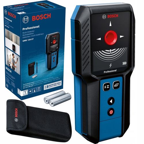 WYKRYWACZ METALI PRZEWODÓW DREWNA BOSCH cyfrowy detektor Bosch GMS na Arena.pl