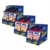 Owsianka Lubella ZESTAW musy banan kakao truskawka malina 36x 100g