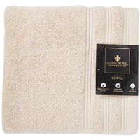 Ręcznik kąpielowy bawełniany 550 g/m2 50x100 cm beżowy