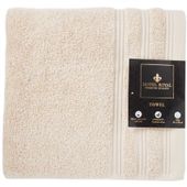 Ręcznik kąpielowy bawełniany 550 g/m2 50x100 cm beżowy