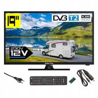 Telewizor do KAMPERA 12V 230V HD 19'' USB HDMI