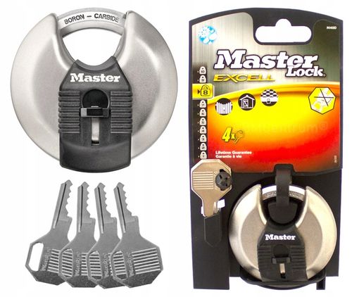 Kłódka trzpieniowa na klucz Master lock na Arena.pl