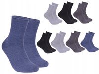 8x Skarpety TERMO Bezuciskowe WZORY Pesail 40-44 CIEPŁE SKARPETKI zimowe