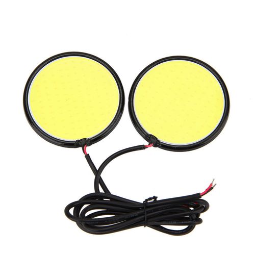 ŚWIATŁA DRL COB LED 24W dzienne 8cm na Arena.pl