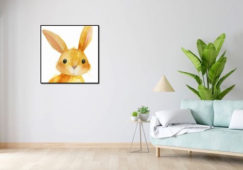 Plakat 80x80cm Słodki Zajączek na Arena.pl